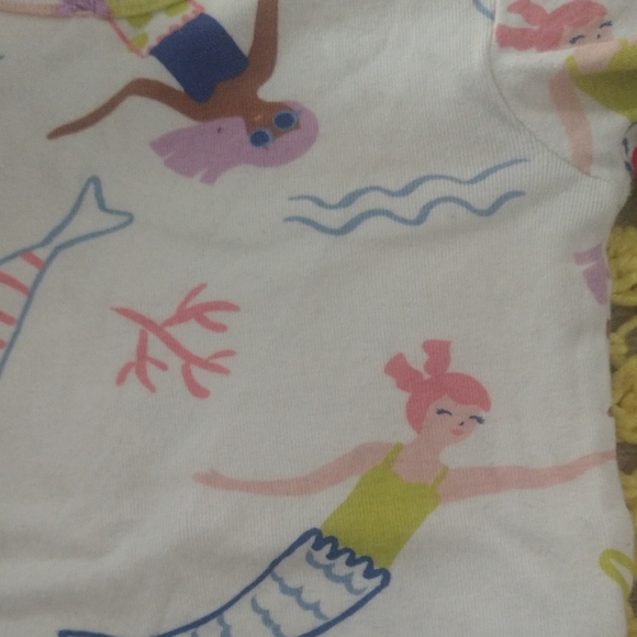 Carter's White and Purple Bow T-Shirt - Picture 3 of 5